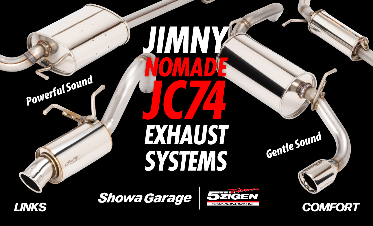 JIMNY NOMADE JC74 EXHAUST SYSTEMS